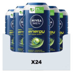 24x NIVEA Men Shampoo & Douchegel 3in1 Energy