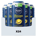 24x NIVEA Men Shampoo & Douchegel 3in1 Power