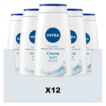 12x NIVEA Douchegel Creme Soft