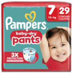 4x Pampers Baby Dry Luierbroekjes Maat 7 (15+ kg)