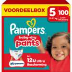 2x Pampers Baby Dry Luierbroekjes Maat 5 (11-17kg)