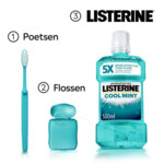 Listerine Mondwater Coolmint - 6.25 euro