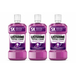 3x Listerine Mondwater Total Care