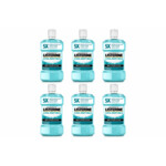 6x Listerine Mondwater Coolmint Extra Mild Alcoholvrij - 35.65 euro