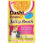 Ciao Dashi Delights Silky Broth Kattenvoer Nat Tuna & Salmon