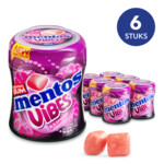 Mentos Kauwgom Vibes Raspberry Suikervrij