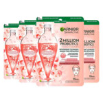 4x Garnier Tissuemasker 2 Millions Probiotics