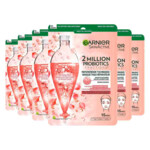 6x Garnier Tissuemasker 2 Millions Probiotics