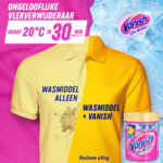 Vanish Oxi Action Vlekverwijderaar Poeder Gekleurde Was - 16.99 euro