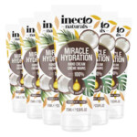 6x Inecto Naturals Ultra Hydration Coconut Hand & Nail Cream