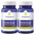 2x Vitakruid Multi Dag Man 50+ - 23.64 euro