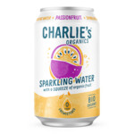 Charlie's Organics Sparkling Water Passionfruit BIO