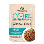 Wellness Core Kattenvoer nat Tender Cuts Kip & Zalm