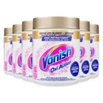 6x Vanish Oxi Action Vlekverwijderaar Poeder Witte Was - 25.25 euro