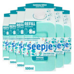 6x Seepje Handzeep Refill Pak Eucalyptus met Rozemarijn