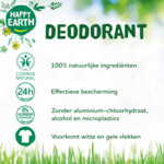 Happy Earth 100% Natuurlijke Deodorant Stick Cedar Lime - 9.99 euro