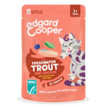 Edgard & Cooper Kat Adult Saus Pouch Forel & Kip - 1.49 euro