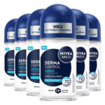 6x NIVEA Deodorant Roller For Men Derma Control Defend