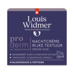 Louis Widmer Proderm Zonder Parfum Nachtcrème Rijke Textuur - 40.5 euro