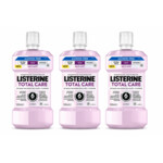 3x Listerine Mondwater Total Care Mild Mint Alcoholvrij - 22.83 euro