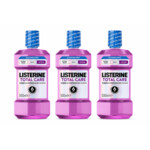3x Listerine Mondwater Total Care Intense Alcoholvrij - 20.92 euro