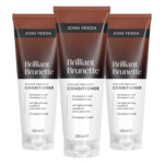 3x John Frieda Brilliant Brunette Conditioner