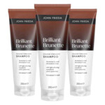 3x John Frieda Brilliant Brunette Shampoo