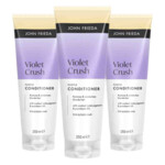 3x John Frieda Violet Crush Purple Conditioner