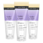 3x John Frieda Violet Crush Purple Shampoo