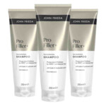 3x John Frieda PROfiller+ Thickening Shampoo
