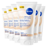6x NIVEA BB Crème SPF15 5-In-1 Lichte Huidtint