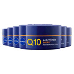 6x NIVEA Q10 Energy Anti-Rimpel Nachtcréme