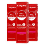 3x Colgate Tandpasta Max White Expert Original