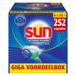 6x Sun Intense Power 4 in 1 Vaatwastabletten