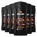 6x Axe 5-in-1 Shampoo & Shower Gel Dark Temptation