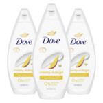 3x Dove Shower Gel Creamy Indulge