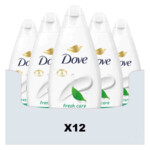 12x Dove Shower Gel Fresh Care