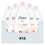 12x Dove Badcrème Amandelmelk & Hibiscus - 29.69 euro