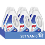 6x OMO Vloeibaar Wasmiddel Wit 20 Wasbeurten - 26.25 euro