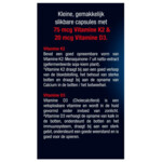 2x Lucovitaal Vitamine K2 + D3 - 26.82 euro