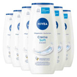 6x NIVEA Douchecrème Soft