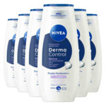 6x NIVEA Douchegel Derma Control