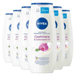 6x NIVEA Douchecrème Cashmere & Cotton Seed Oil