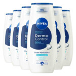 6x NIVEA Douchegel Derma Control Defend