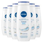 6x NIVEA Douchegel Creme Soft