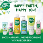 Happy Earth 100% Natuurlijke Douchegel Eucalyptus - 5.24 euro