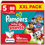 4x Pampers Baby Dry Luierbroekjes Paw Patrol Maat 5 (11-17kg)