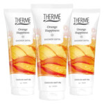 3x Therme Orange Happiness Shower Satin