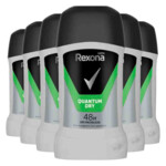 6x Rexona Deodorant Stick For Men Quantum Dry 48H - 14.13 euro