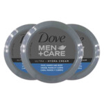 3x Dove Men+ Care Body Cream 3in1 Ultra Hydra